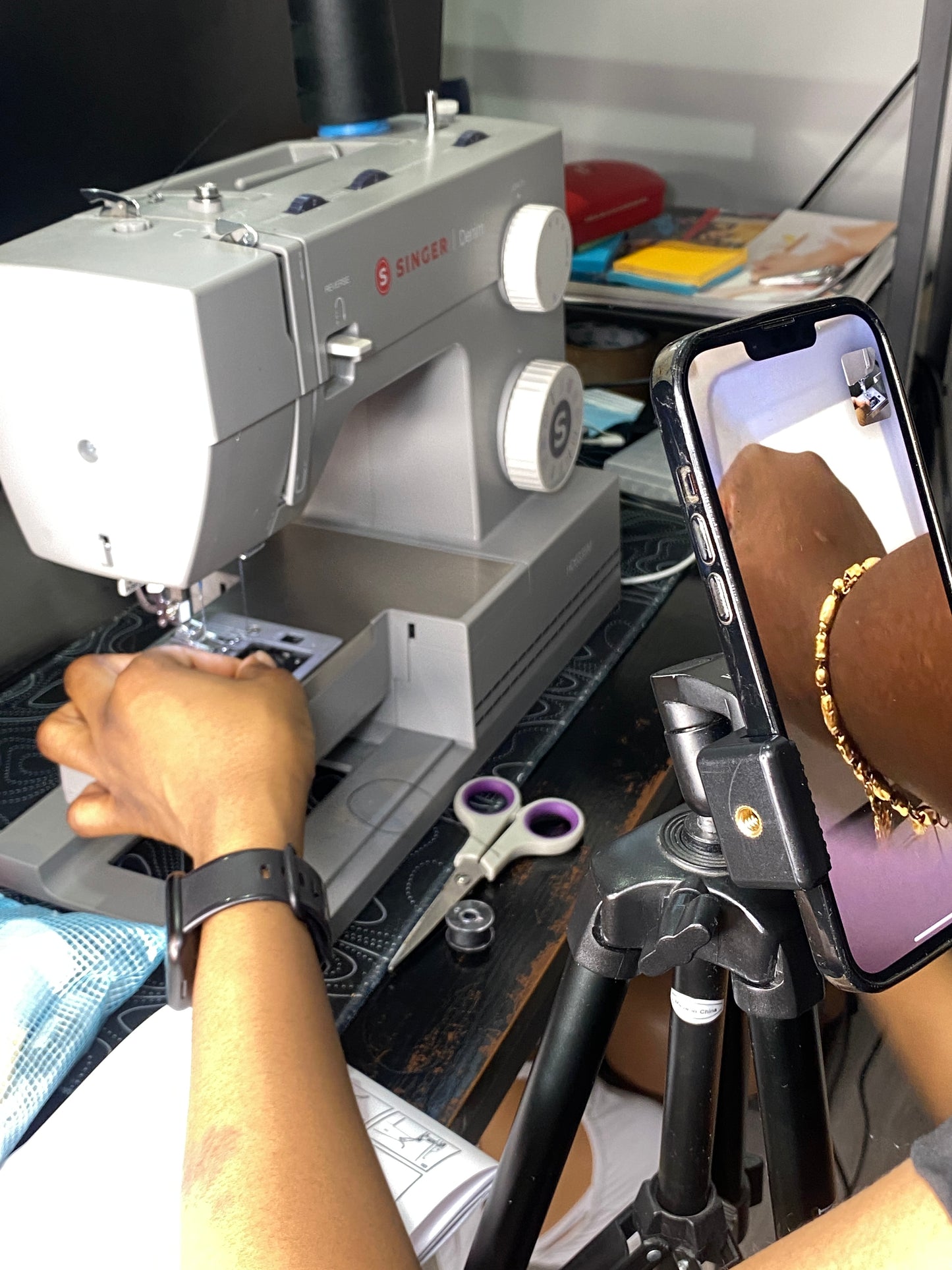 Virtual 2 Day 1-2-1 Sewing Machine Wig Making Class